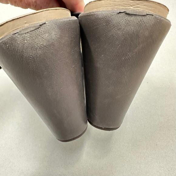 CROCS Cyprus IV Heel Brown Mushroom Brown Sandals Rubber Jelly Womens Size 9 - Picture 9 of 14